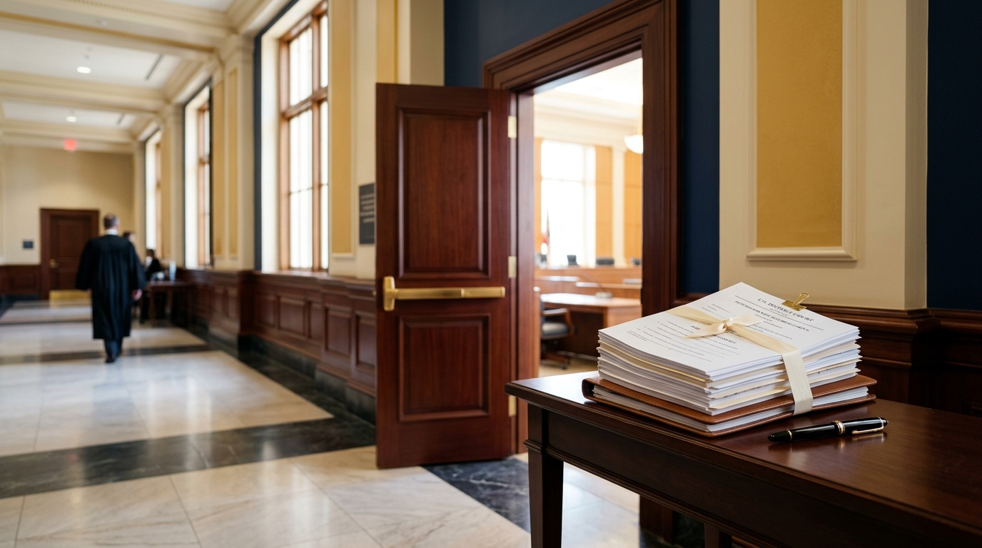 Federal appellate filing materials for an immigration matter